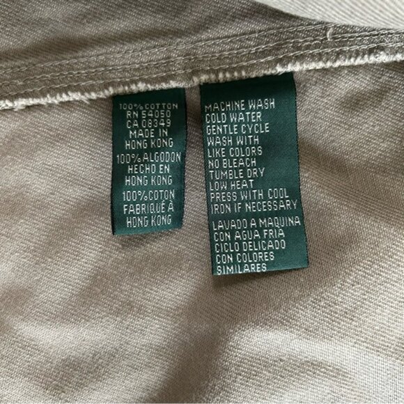 Vtg Ralph Lauren Jeans Co. Jacket Men's Medium Denim Chore Coat Workwear Utility - Picture 4 of 10